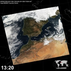 Level 1B Image at: 1320 UTC