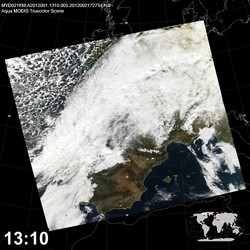 Level 1B Image at: 1310 UTC