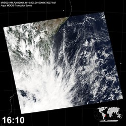 Level 1B Image at: 1610 UTC