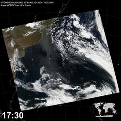 Level 1B Image at: 1730 UTC