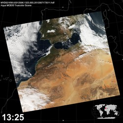 Level 1B Image at: 1325 UTC