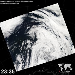 Level 1B Image at: 2335 UTC