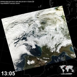 Level 1B Image at: 1305 UTC