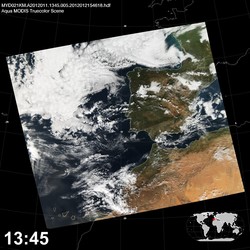 Level 1B Image at: 1345 UTC