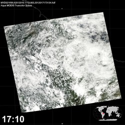 Level 1B Image at: 1710 UTC