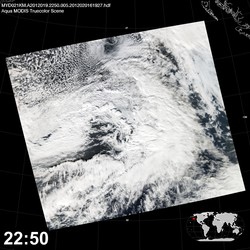 Level 1B Image at: 2250 UTC