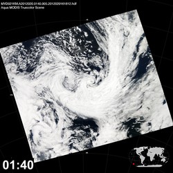 Level 1B Image at: 0140 UTC