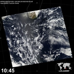 Level 1B Image at: 1045 UTC