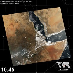 Level 1B Image at: 1045 UTC