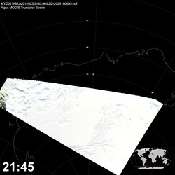 Level 1B Image at: 2145 UTC