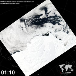 Level 1B Image at: 0110 UTC