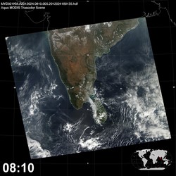 Level 1B Image at: 0810 UTC