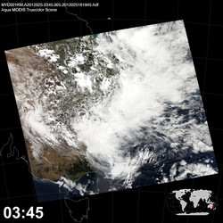 Level 1B Image at: 0345 UTC