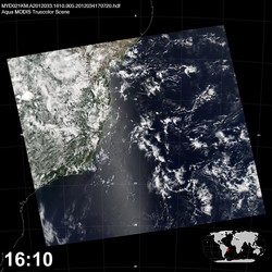 Level 1B Image at: 1610 UTC