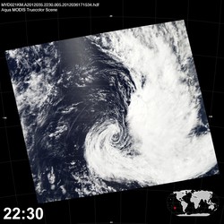 Level 1B Image at: 2230 UTC