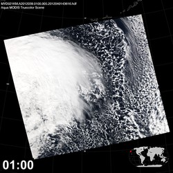 Level 1B Image at: 0100 UTC