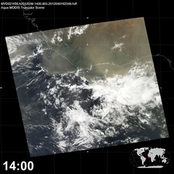 Level 1B Image at: 1400 UTC