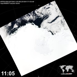 Level 1B Image at: 1105 UTC