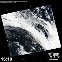 Level 1B Image at: 1610 UTC