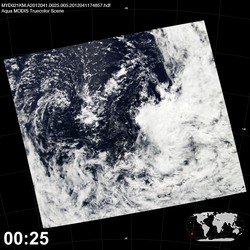 Level 1B Image at: 0025 UTC