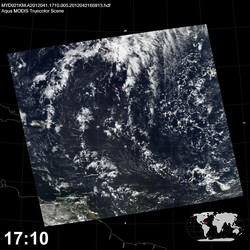 Level 1B Image at: 1710 UTC