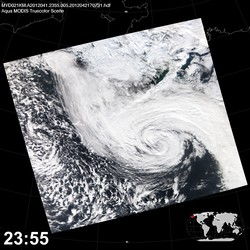 Level 1B Image at: 2355 UTC