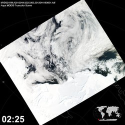 Level 1B Image at: 0225 UTC