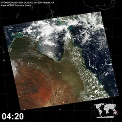 Level 1B Image at: 0420 UTC