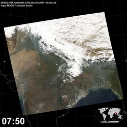 Level 1B Image at: 0750 UTC