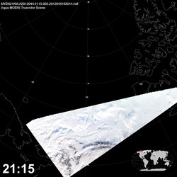 Level 1B Image at: 2115 UTC