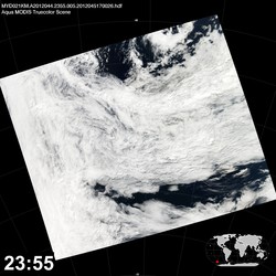 Level 1B Image at: 2355 UTC