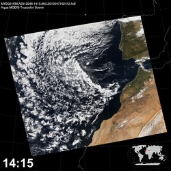 Level 1B Image at: 1415 UTC