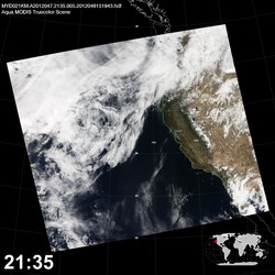 Level 1B Image at: 2135 UTC