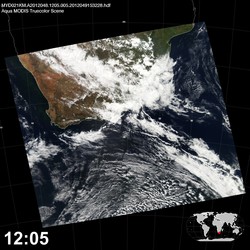 Level 1B Image at: 1205 UTC