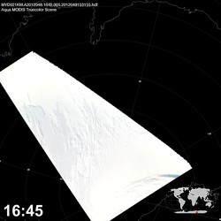 Level 1B Image at: 1645 UTC