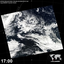 Level 1B Image at: 1700 UTC