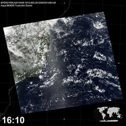 Level 1B Image at: 1610 UTC