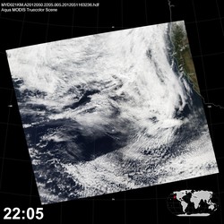 Level 1B Image at: 2205 UTC