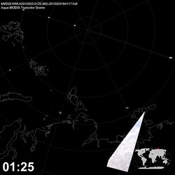 Level 1B Image at: 0125 UTC