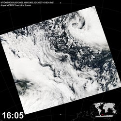 Level 1B Image at: 1605 UTC