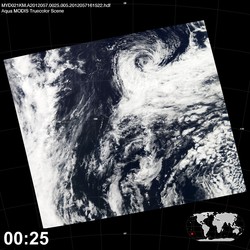 Level 1B Image at: 0025 UTC