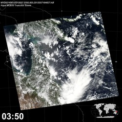 Level 1B Image at: 0350 UTC