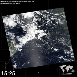 Level 1B Image at: 1525 UTC