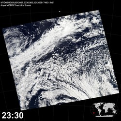 Level 1B Image at: 2330 UTC