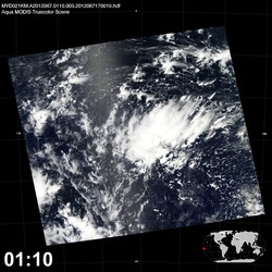 Level 1B Image at: 0110 UTC