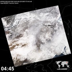 Level 1B Image at: 0445 UTC