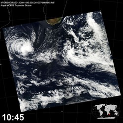 Level 1B Image at: 1045 UTC