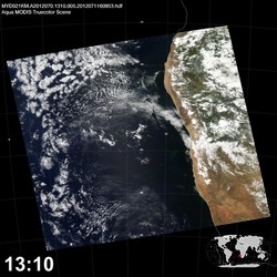 Level 1B Image at: 1310 UTC