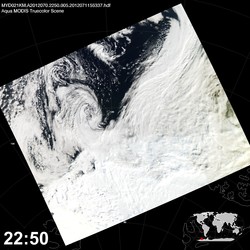 Level 1B Image at: 2250 UTC