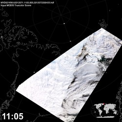 Level 1B Image at: 1105 UTC